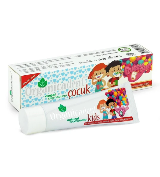 Organicadent Doğal Çocuk Diş Macunu 3'lü Paket ürün görseli