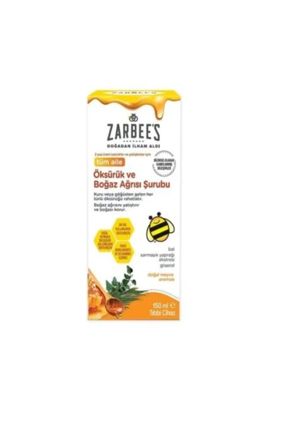 Zarbee's Bitkisel Şurup 150 ml ürün görseli 1