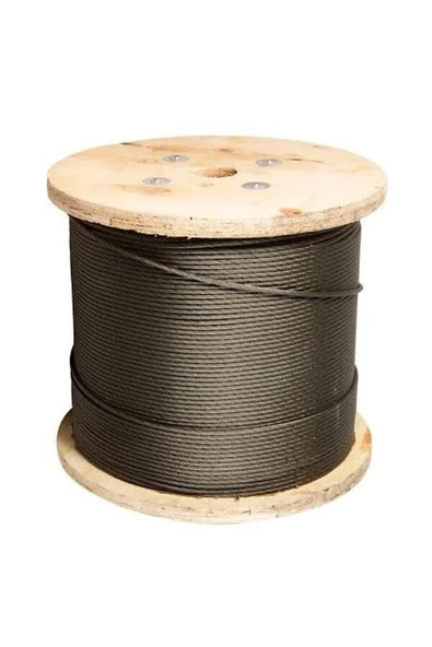 İzmit 8X19 10 MM ÇELİK HALAT 1 Metre ürün görseli