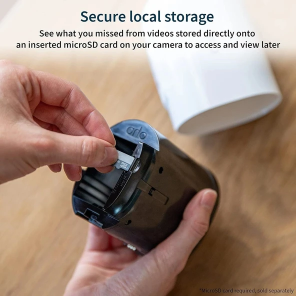 Arlo Go 2 - Renkli Gece Görüşlü, Şarj Edilebilir Pil - 1 Kamera - VML2030 - Resim 4