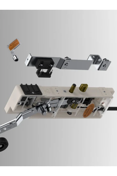 CAN-LİFT CL-05 M ÇİFT EMN. ÇİFT DİLLİ ASANSÖR KAT KAPI KİLİDİ SAĞ ürün görseli