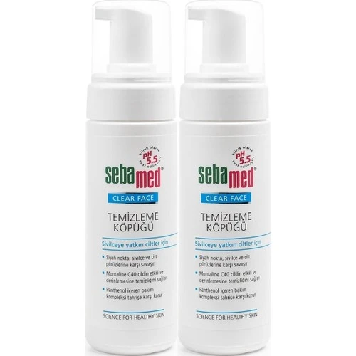 Sebamed Clear Face Yüz Temizleme Köpüğü 150ML (2 Li Set) ürün görseli