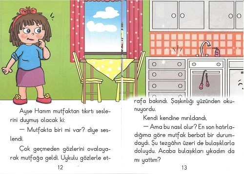 1. Sınıf Okumayı Sevdiren Renkli Resimli Hikayeler 13- 10 Kitap - Resim 3