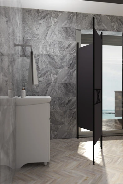 Retodesign RETODESİGN 2 KANATLI PARAVAN 1442 - Resim 3