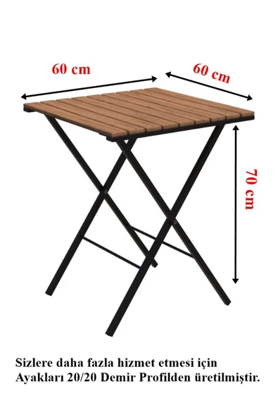 Retodesign Ege Bistro Masa . Balkon Masası. 2125 - Resim 3