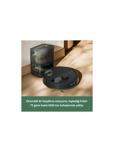 Roomba Max 705 Robot Süpürge + AutoEmpty_Siyah - Resim 4