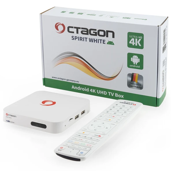 OCTAGON SPIRIT WHITE 4K ürün görseli 1