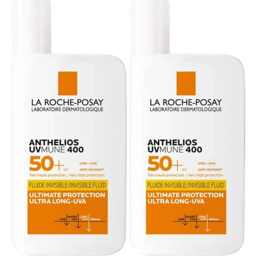 La Roche-Posay Anthelios Uvmune 400 50+ Faktör Güneş Koruyucu Yüz Kremi 50ML (2 Adet) ürün görseli