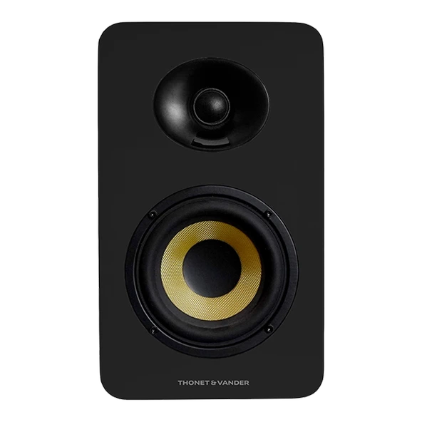 Thonet & Vander Vertrag Gen 2 Bluetooth 5.0 RCA 80W Siyah 2.0 RMS Hoparlör HK096-03450 - Resim 3