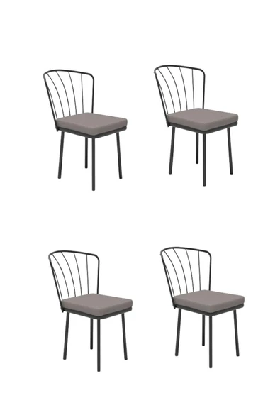 Retodesign 4 Adet Güneş Sandalye 1721G ürün görseli