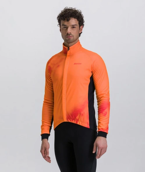 Santini PURE DYE Erkek Kışlık Bisiklet Ceketi 4W50375PUREDYE - Resim 5