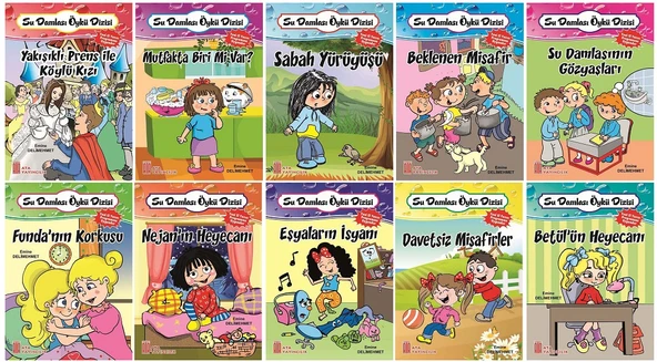 1. Sınıf Okumayı Sevdiren Renkli Resimli Hikayeler 13- 10 Kitap - Resim 2