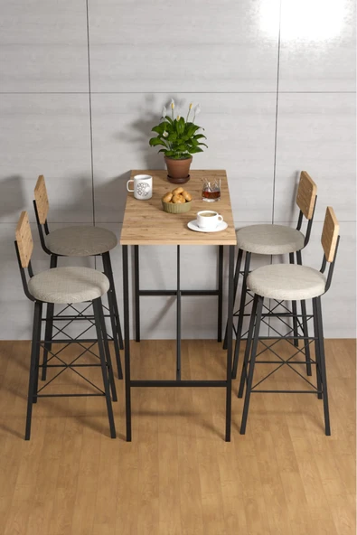 Retodesign İMAJ ÇAM 60/120 BAR MASALI TAKIM 4651A ürün görseli