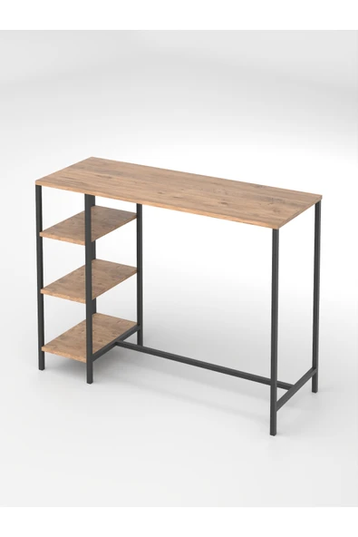 Retodesign RETODESİGN ÇAM 120/45 RAFLI BAR MASASI 2058A ürün görseli