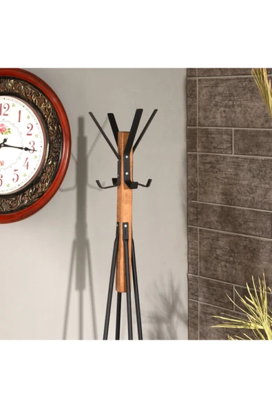 Retodesign Retohome Ayaklı Elbise Askısı Fortmanto Askılık - Resim 4