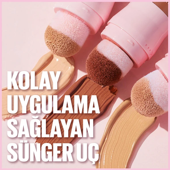 Maybelline New York Instant Perfector Glow 4 Etki 1 Arada Fondöten - 01 Light - Resim 2