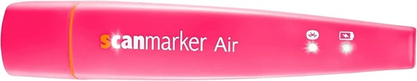 Scanmarker Air Pen Tarayıcı, Okuma Kalemi ve Tercüman - iOS, Android - Pembe - Resim 3
