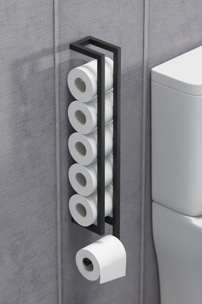 Retodesign Duvara Monte Wc Kağıtlık, Duvar Rafı 1875 - Resim 3