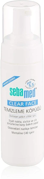 Sebamed Clear Face Sivilce ve Akne Karşıtı Yüz Temizleyici Köpük 150 ml ürün görseli