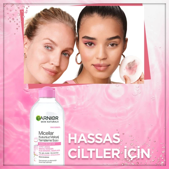 Garnier Micellar Kusursuz Makyaj Temizleme Suyu 400 ml - Resim 3