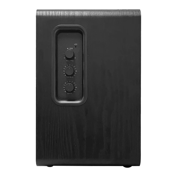 Thonet & Vander Vertrag Gen 2 Bluetooth 5.0 RCA 80W Siyah 2.0 RMS Hoparlör HK096-03450 - Resim 4