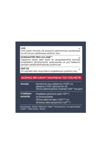 L'Oréal Paris Revitalift Lazer X3 Leke ve Kırışıklık Karşıtı Bakım GKF25 - Resim 2