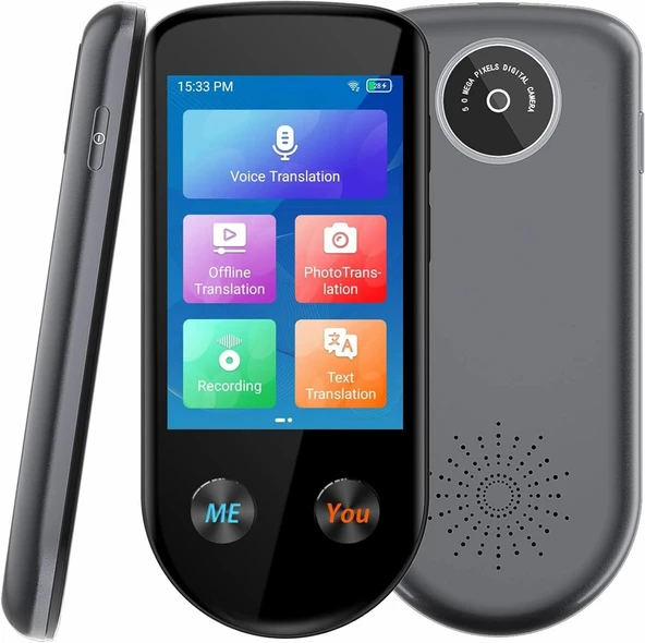 Chunmu 137 Dilde İki Yönlü Dil Tercümanı, Sesli/Çevrimdışı/Fotoğraflı ürün görseli 1