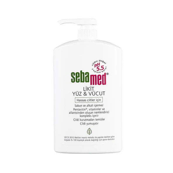 Sebamed Likit Yüz ve Vücut 1000 ml ürün görseli