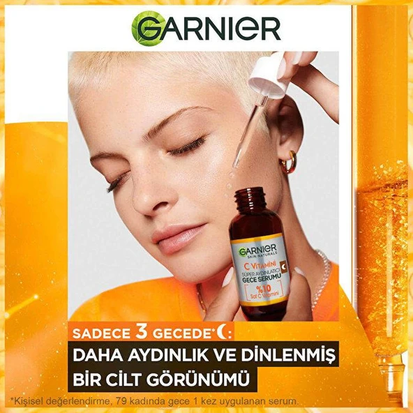 Garnier C Vitamini Süper Aydınlatıcı Gece Serumu - Resim 2