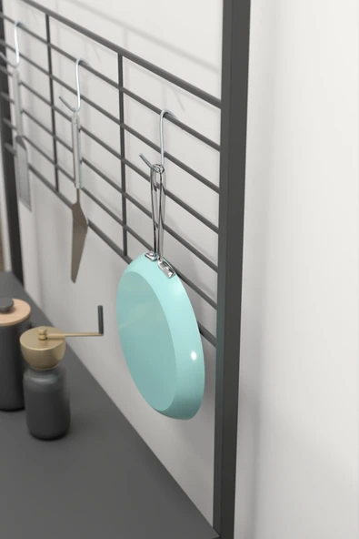 Retodesign Siyah Mutfak Bangosu .mutfak Masası. Mutfak Rafı .kahve Köşesi Masası 1851 - Resim 5