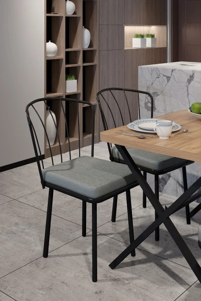 Retodesign 4 Adet Güneş Sandalye 1721G - Resim 3