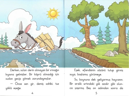 1. Sınıf Okumayı Sevdiren Renkli Resimli Hikayeler 8 - 10 Kitap - Resim 3