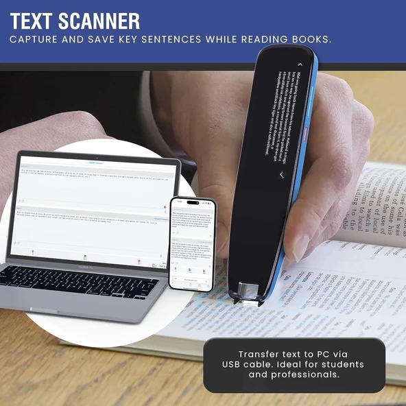Newyes Scan Reader Pen 3 Pro - OCR Dijital Ses Tercüman Cihazı - 16GB - Resim 4
