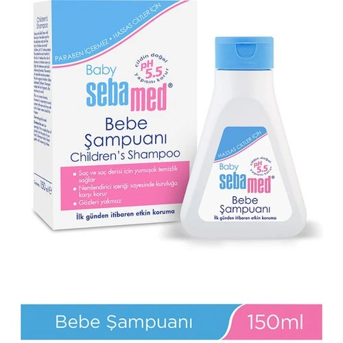Sebamed Bebek Şampuanı 150ML Yeni Doğan (3 Lü Set) - Resim 2