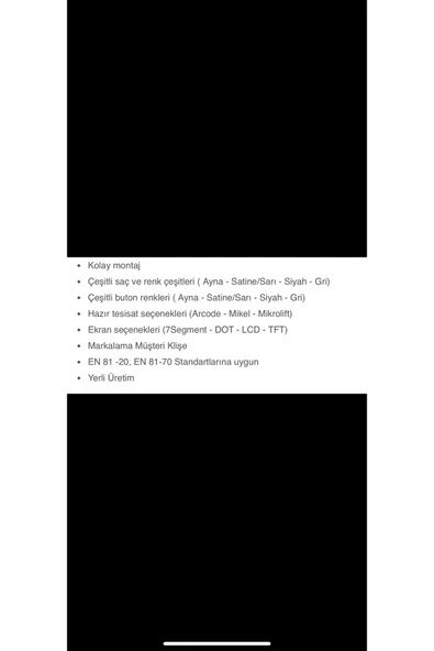 Butkon ASANSÖR DIŞ ÇAĞRI BUTONU - Resim 2