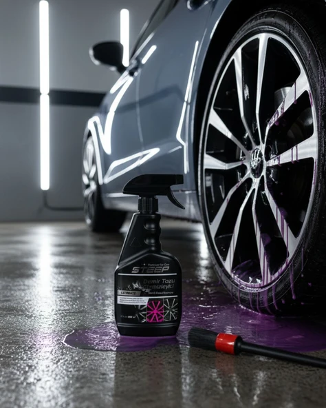 STEEP Ultimate Demir Tozu Temizleyici 500 Ml Detay Temizlik Fırçası - Resim 3