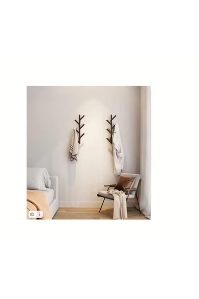 Retodesign 1 ADET 6 KANCALI DUVAR ASKISI, BANYO ASKILIK, HAVLULUK 5113 - Resim 4