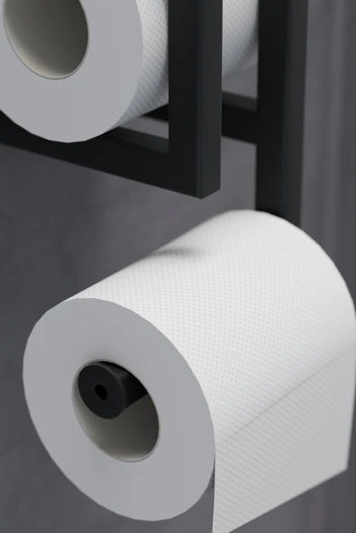 Retodesign Duvara Monte Wc Kağıtlık, Duvar Rafı 1875 - Resim 4