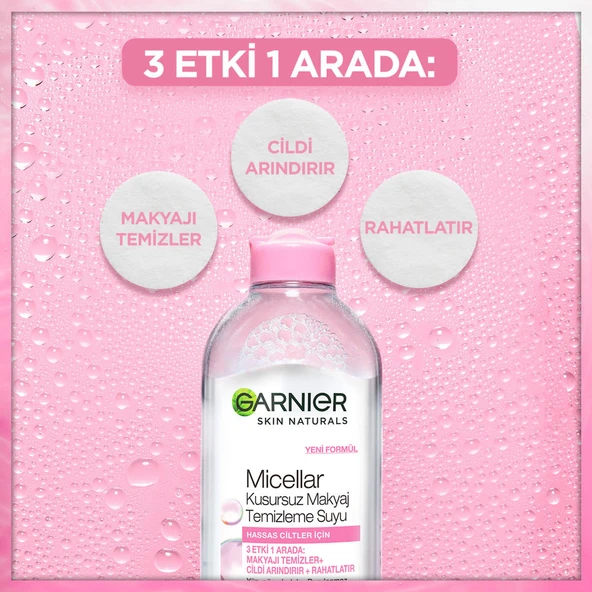 Garnier Micellar Kusursuz Makyaj Temizleme Suyu 400 ml - Resim 2