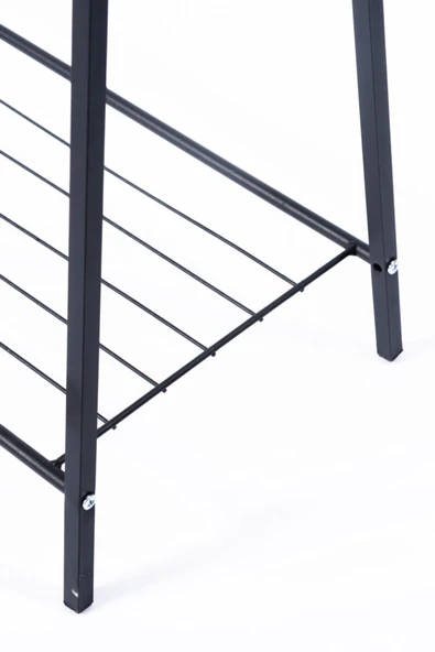 Retodesign Retohome Ayaklı Raflı Konfeksiyon Askısı - Resim 2