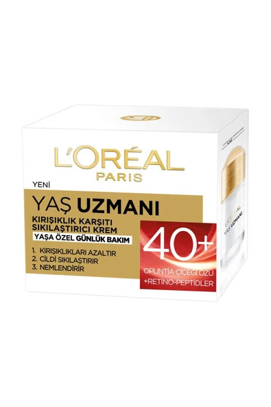 L'Oréal Paris Yaş Uzmanı 40+ Kırışıklık Karşıtı Sıkılaştırıcı Krem - Resim 3
