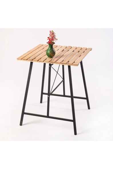 Retodesign Wood 2 Kişilik Masa - Resim 3