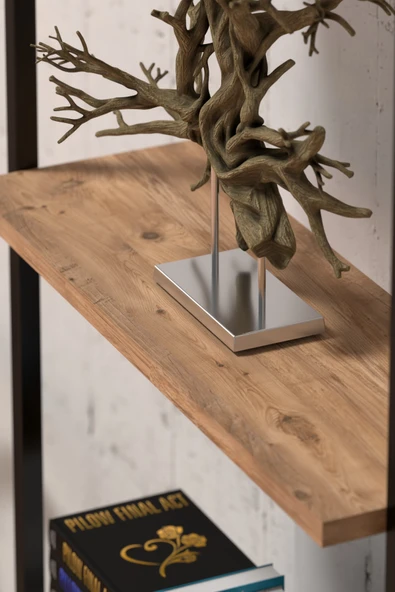 Retodesign Duvara Monte 4 Katlı Raf , Duvar Rafı - Kitaplık 2602 - Resim 4