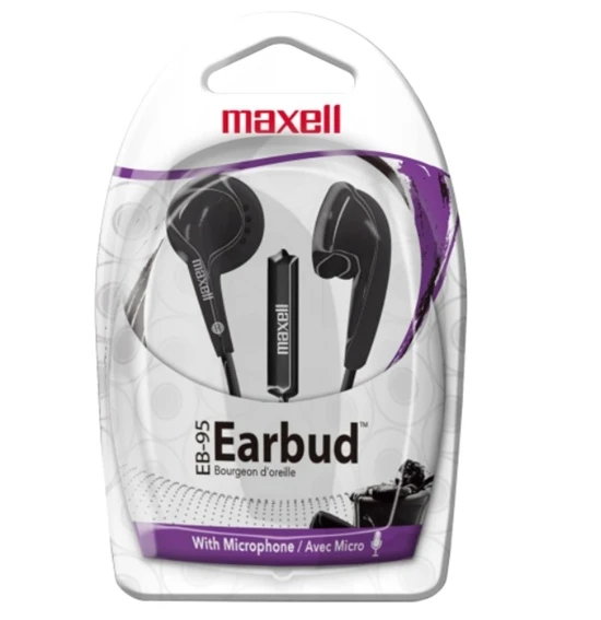 Maxell Kulaklık Kablolu Eb-95 Siyah - 2 adet ürün görseli 1