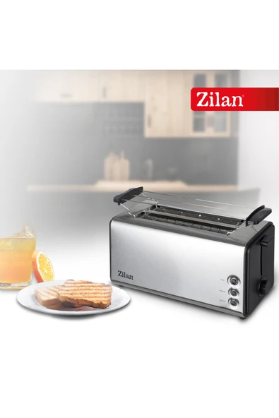 ZLN2720 4 Dilim XL Ekmek Kızartma Makinesi | 1400W | Yeniden Isıtma ve Buz Çözme Özellikli ürün görseli