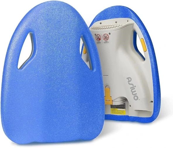 Asiwo Yüzme Eğitim Kickboard, Elektrikli, 3 Hızlı, Yüzme Havuz Tahtası - Mavi ürün görseli