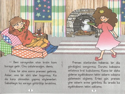 1. Sınıf Okumayı Sevdiren Renkli Resimli Hikayeler 9 - 10 Kitap - Resim 3