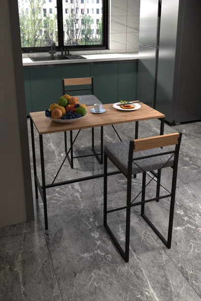 Retodesign Minderli Good Bar Masa Takımı - Resim 3