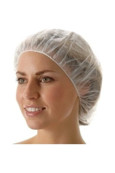 Tek Kullanımlık Bone Büyük Bone Tela Bone 52 Cm Bone 100'lü Paket ürün görseli