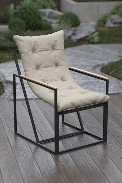 Retodesign Minderli Hamak Koltuk Krem 4365 ürün görseli